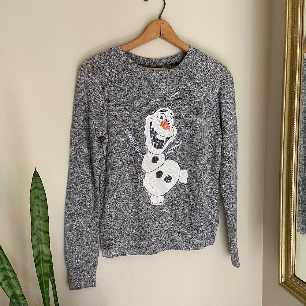 Sequin Olaf Sweater